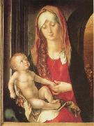 Albrecht Durer Maria mit Kind vor einem Torbogen oil painting on canvas